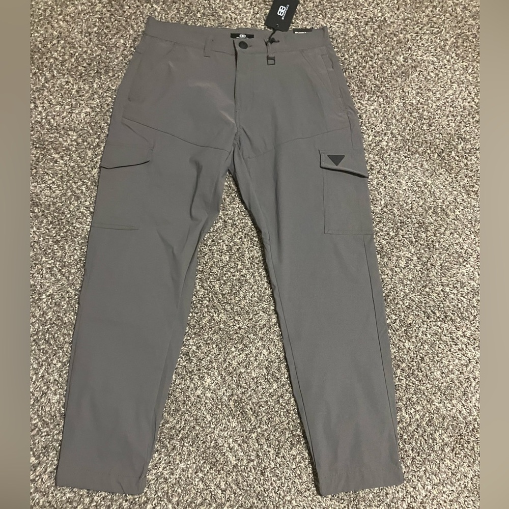 Men's Gray Cargo Pants